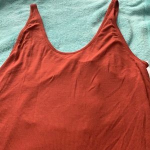 Burnt orange Nwt tank Alo Yoga